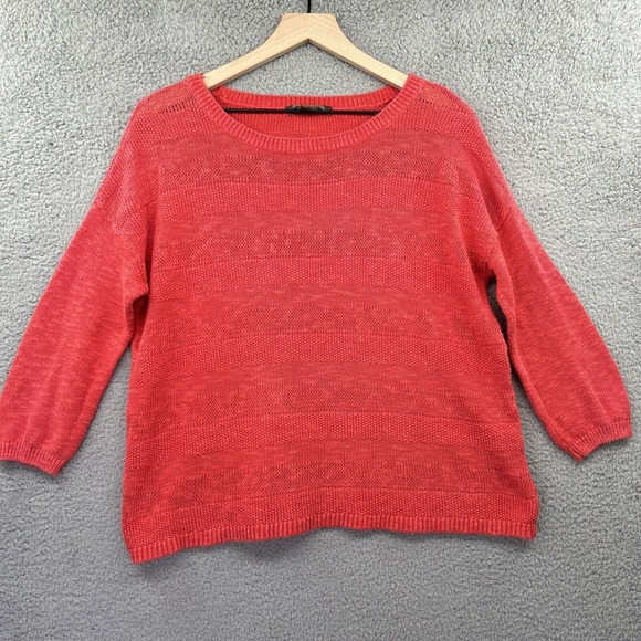 Tommy Bahama Coral Crew Neck Sweater - Picture 2 of 12